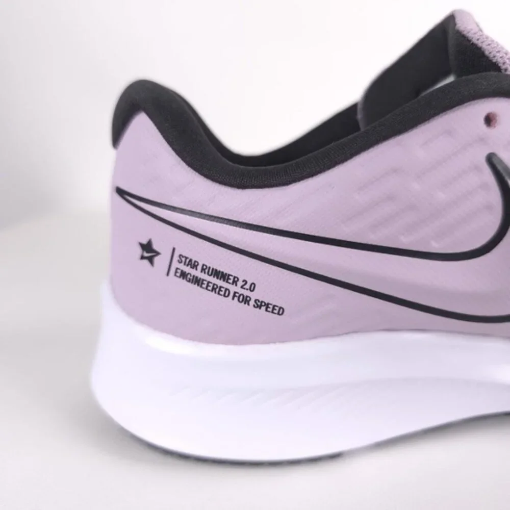 NWB Nike‎ Star Runner 2 GS Iced Lilac Off Noir Soar White AQ3542-501 Size 5.5Y